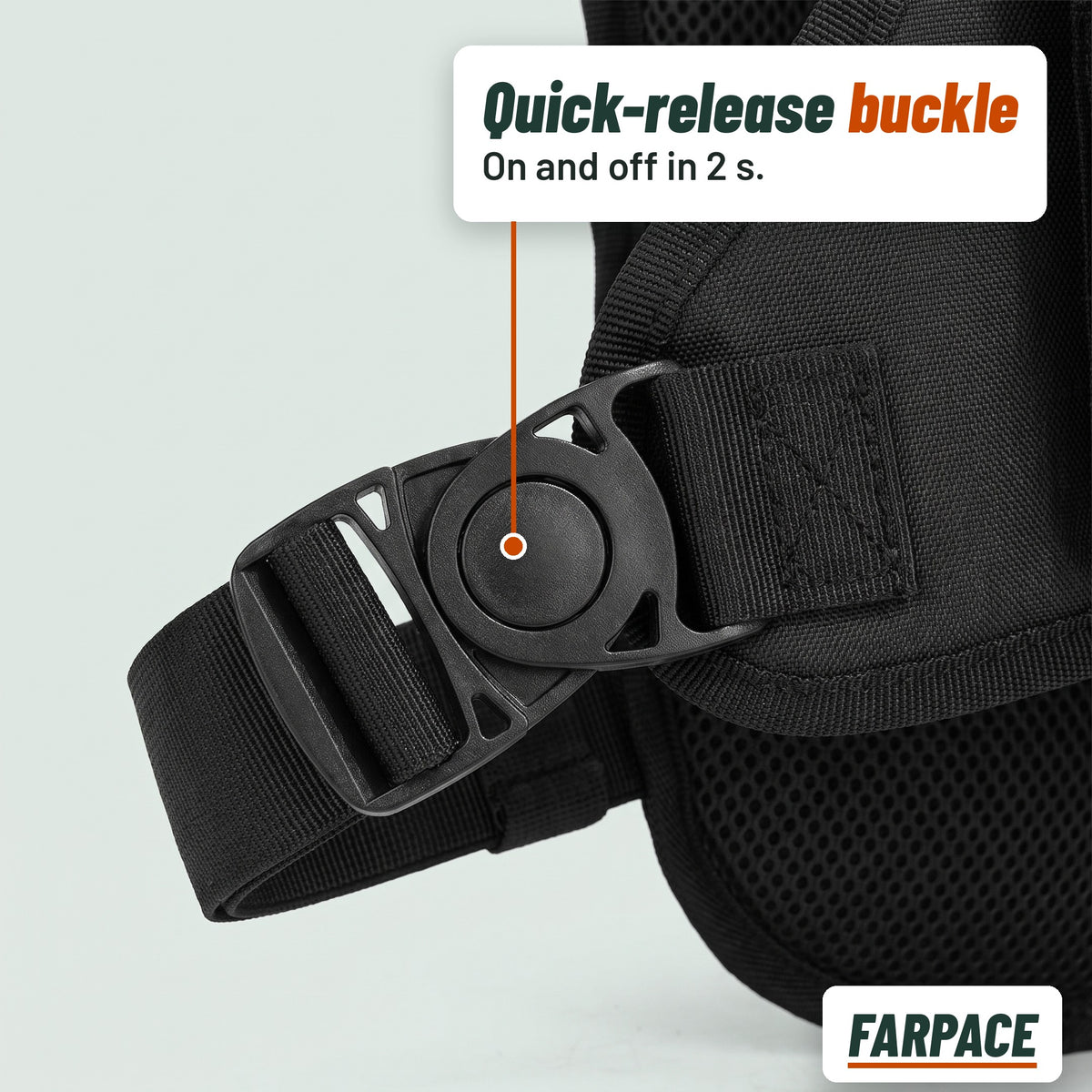 Quick-release buckle