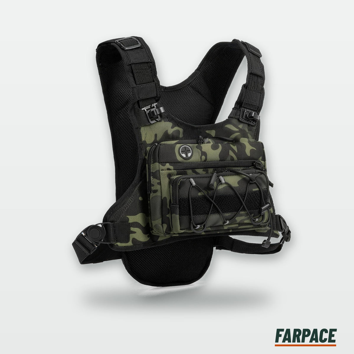 Farpace Trail Vest — Green Camo