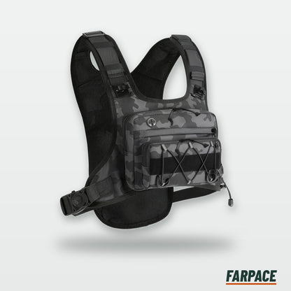 Farpace Trail Vest — Grey Camo